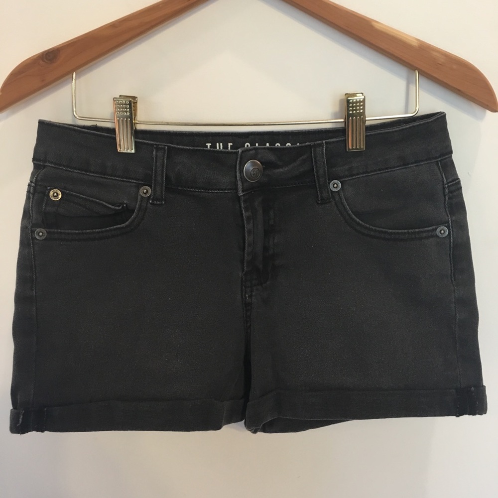 Washed Black Denim Jean Shorts. Cotton On. Size 6